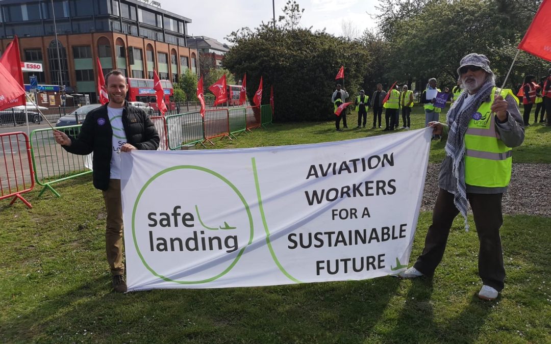 Solidarity with Heathrow Airport Security Workers on Strike