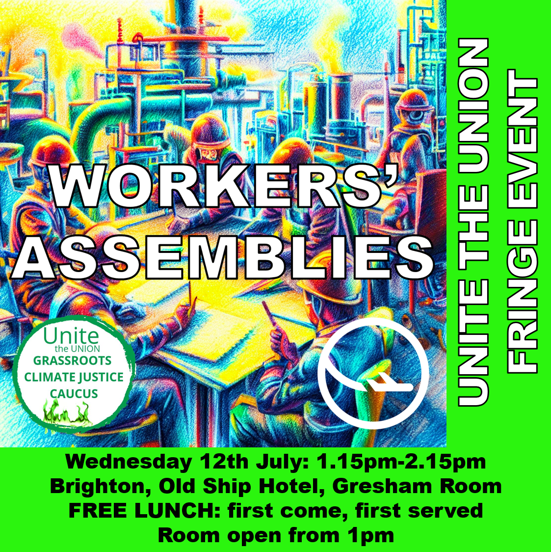 WA_Poster Workers' Assemblies: Unite the Union Policy Conference - Fringe Event Poster