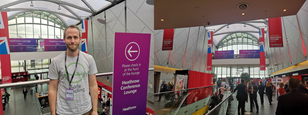 Labour Party Conference? Or a Heathrow Airport terminal?