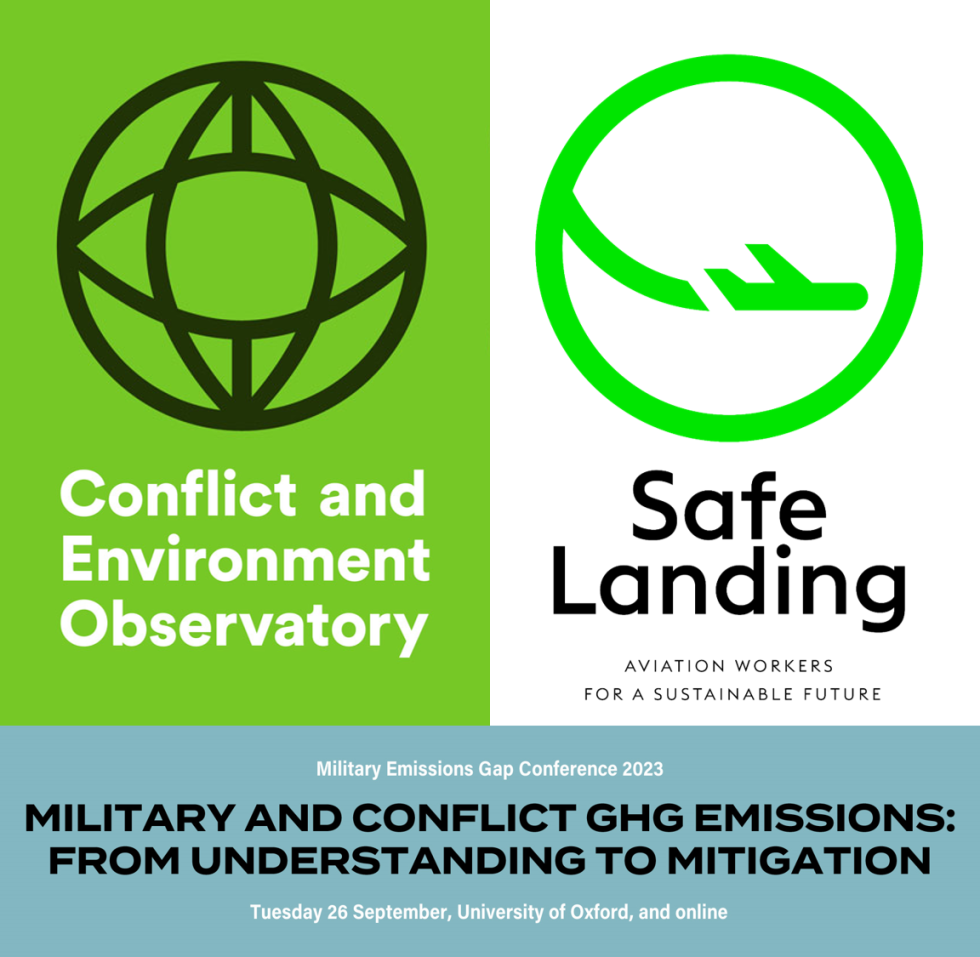 Safe Landing at ‘Military Emissions Gap’ Conference - Safe Landing