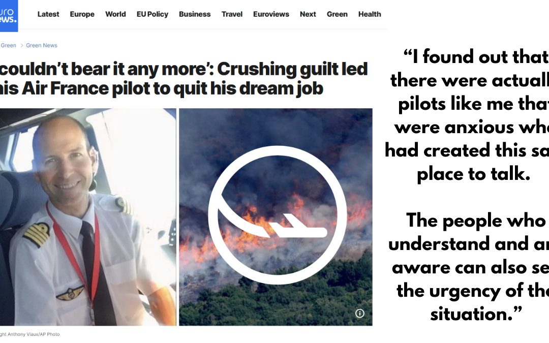 Euronews Article featuring Anthony Viaux of Safe Landing