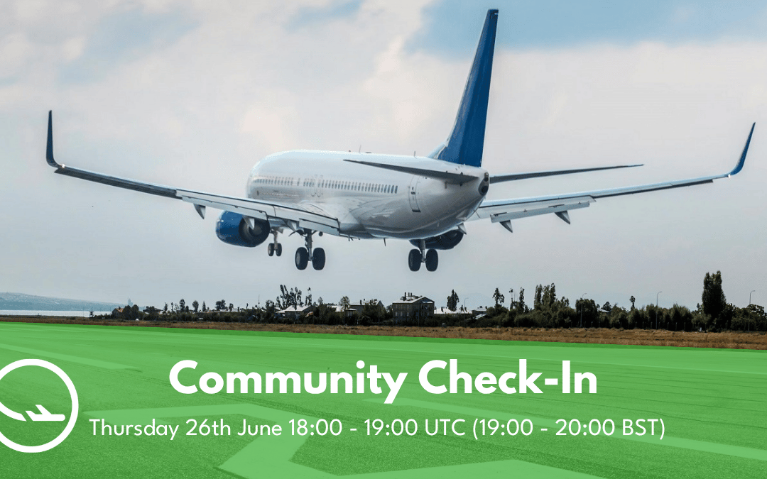 Community Check-In: 31st July
