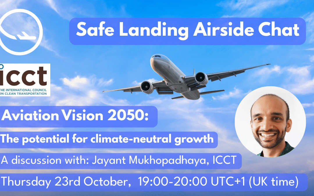 Airside Chat – Aviation Vision 2050 – Thurs 23rd Oct 2025