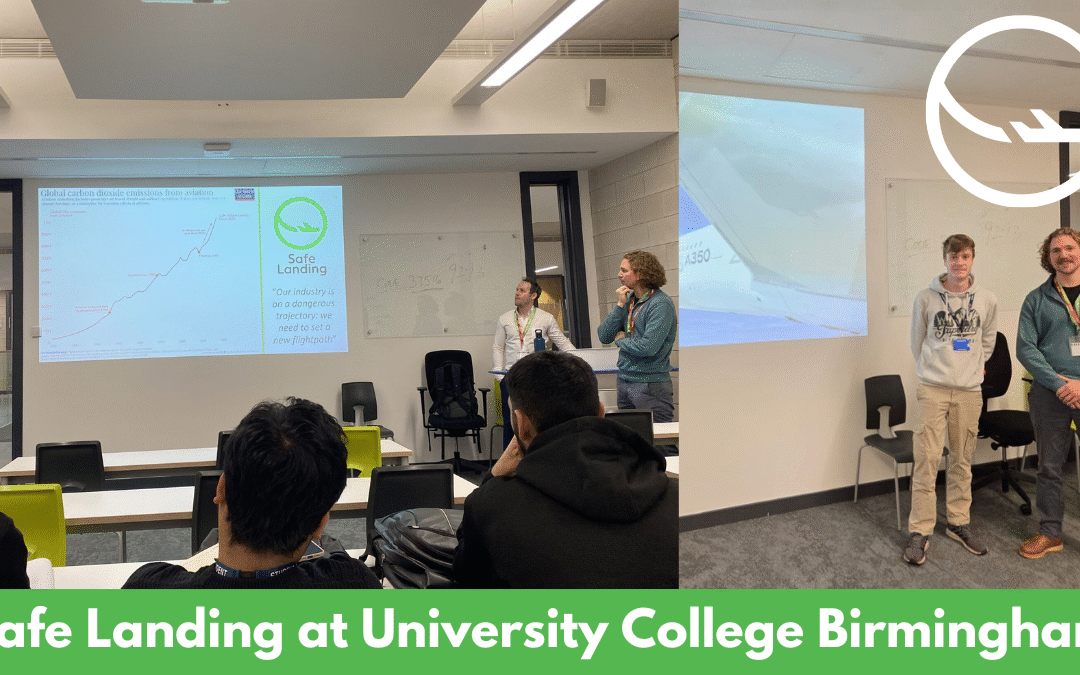 Safe Landing talk at University College Birmingham – Nov 2025