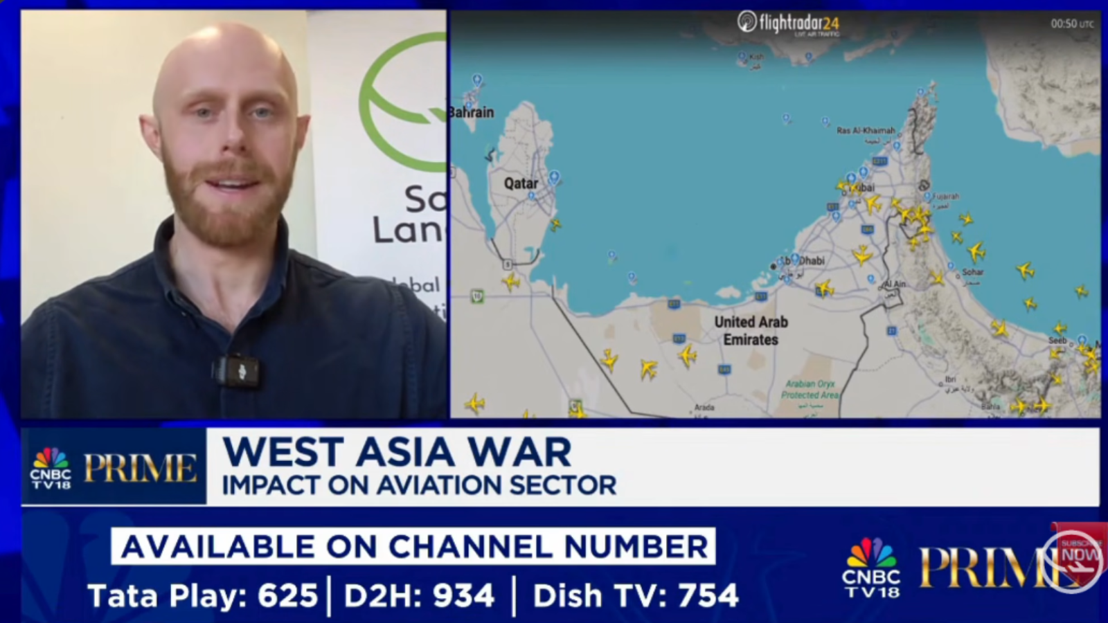 George Hibberd, Safe Landing co founder, speaks to CNBC about the impact of the war on Iran on aviation.