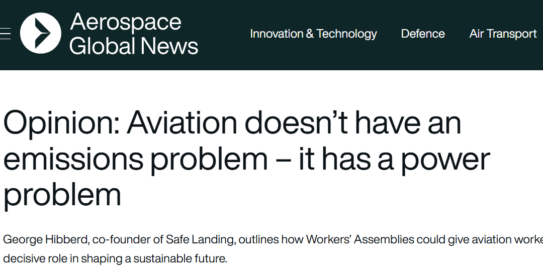 Safe Landing in Aerospace Global News
