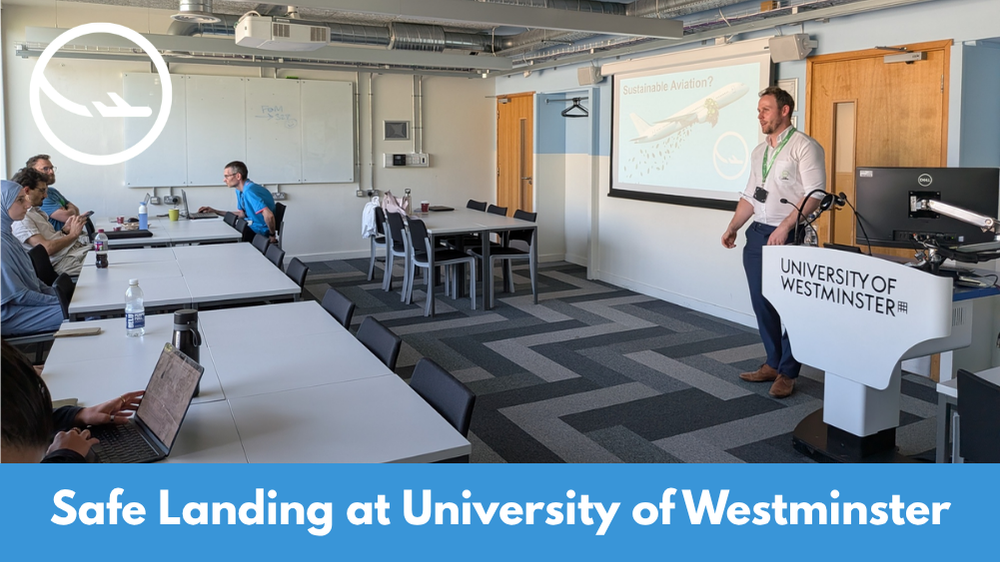 Safe Landing present to ATM Researchers at University of Westminster