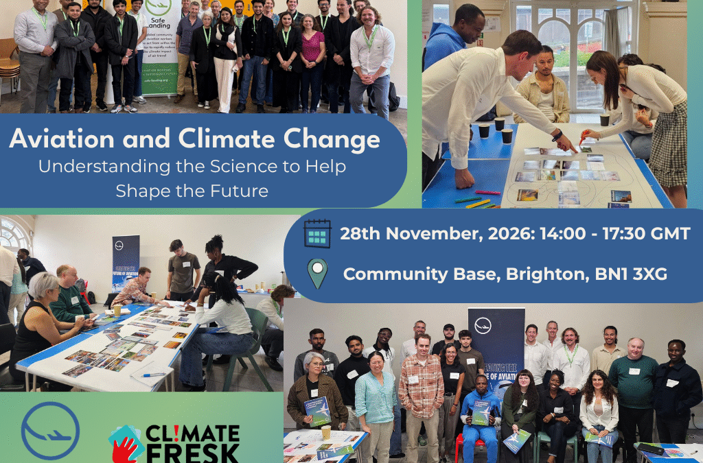 Aviation and Climate Change workshop: 28th November 2026