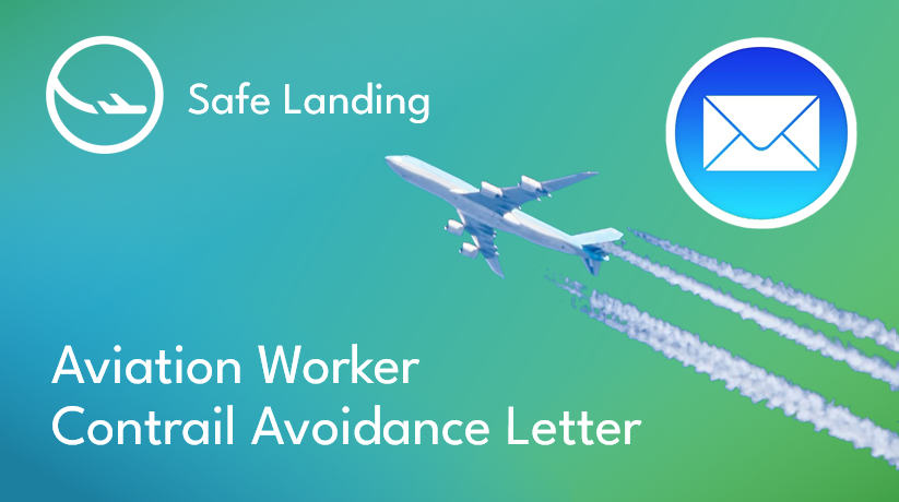 Contrail Avoidance Letter